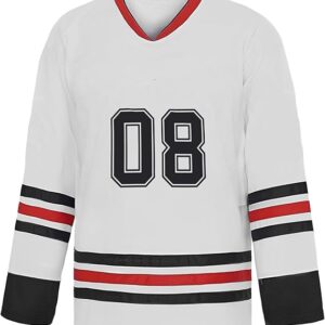 Hochwertiges weißes Hockeytrikot